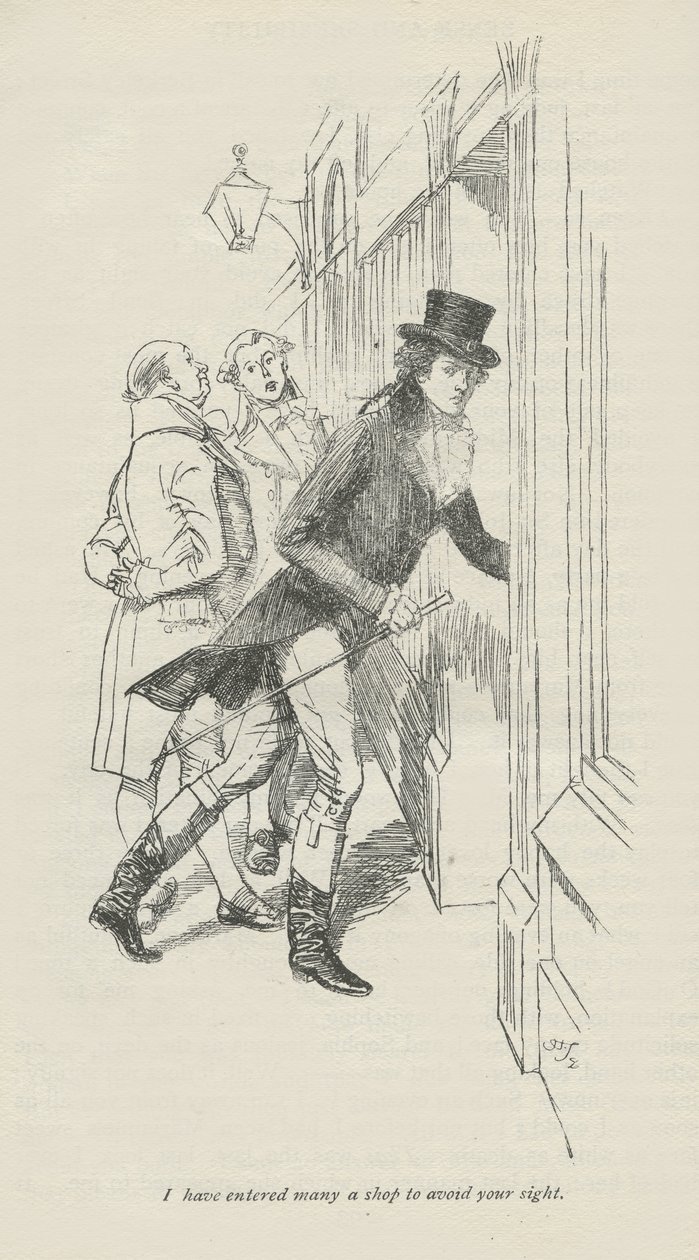 Olen mennyt moneen kauppaan välttääkseni näkösi, 1896 tekijältä Hugh Thomson