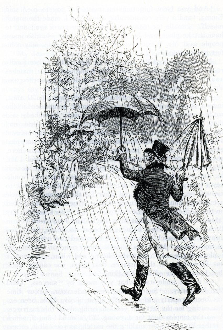 Kuvitus Jane Austenin "Emmalle" (kuva) tekijältä Hugh Thomson