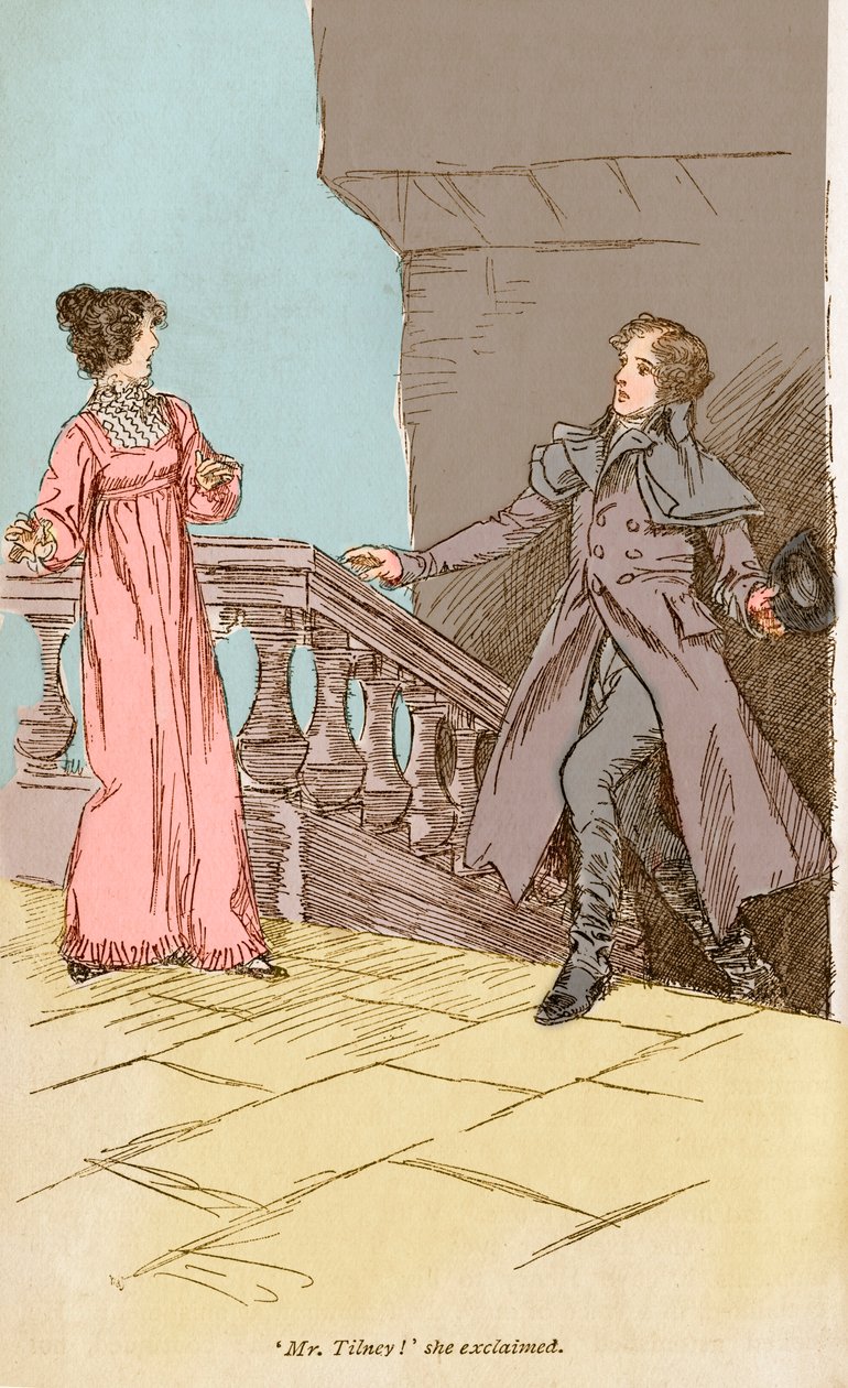 Jane Austen Northanger Abbey tekijältä Hugh Thomson