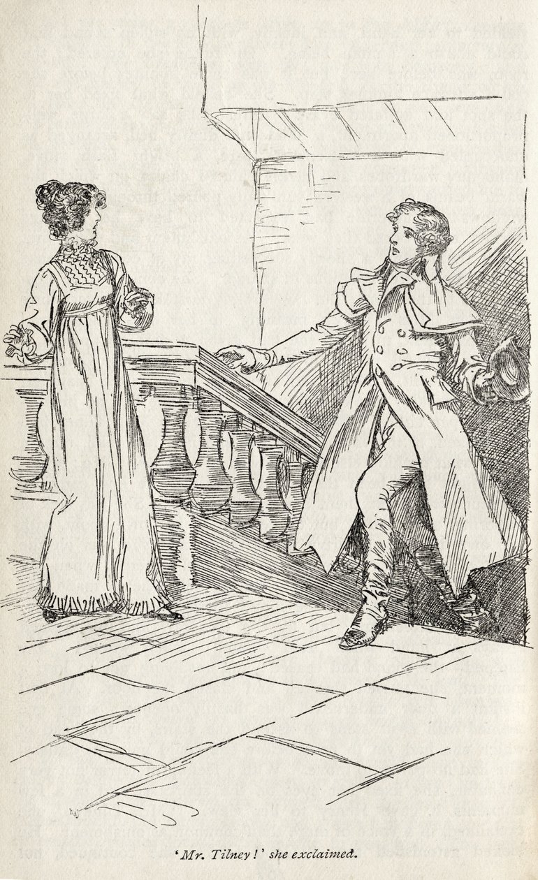 Jane Austenin romaani Northanger Abbey - tekijältä Hugh Thomson