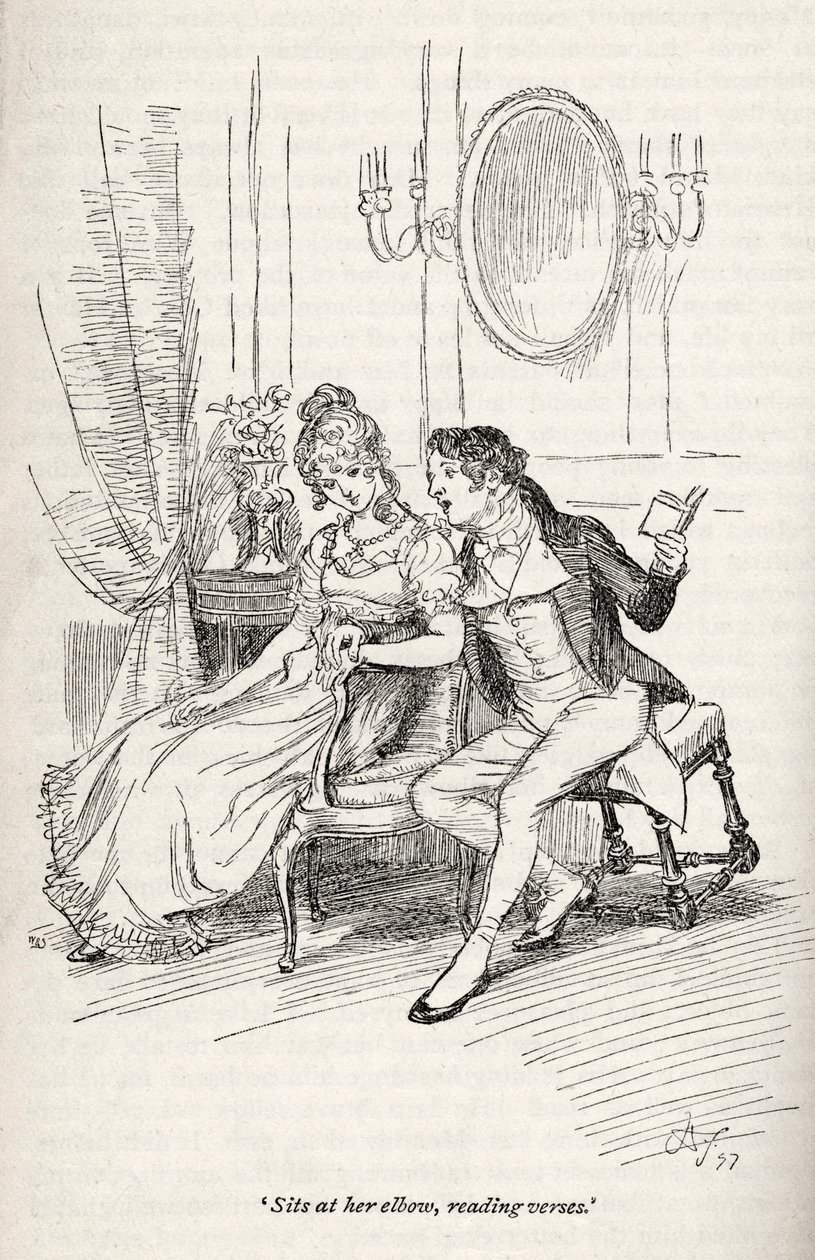 Jane Austenin romaani "Persuasion" tekijältä Hugh Thomson