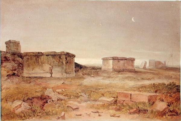 Muinaiset sarkofagit, Galatea, aamunkoitteessa tekijältä Hugh William Williams