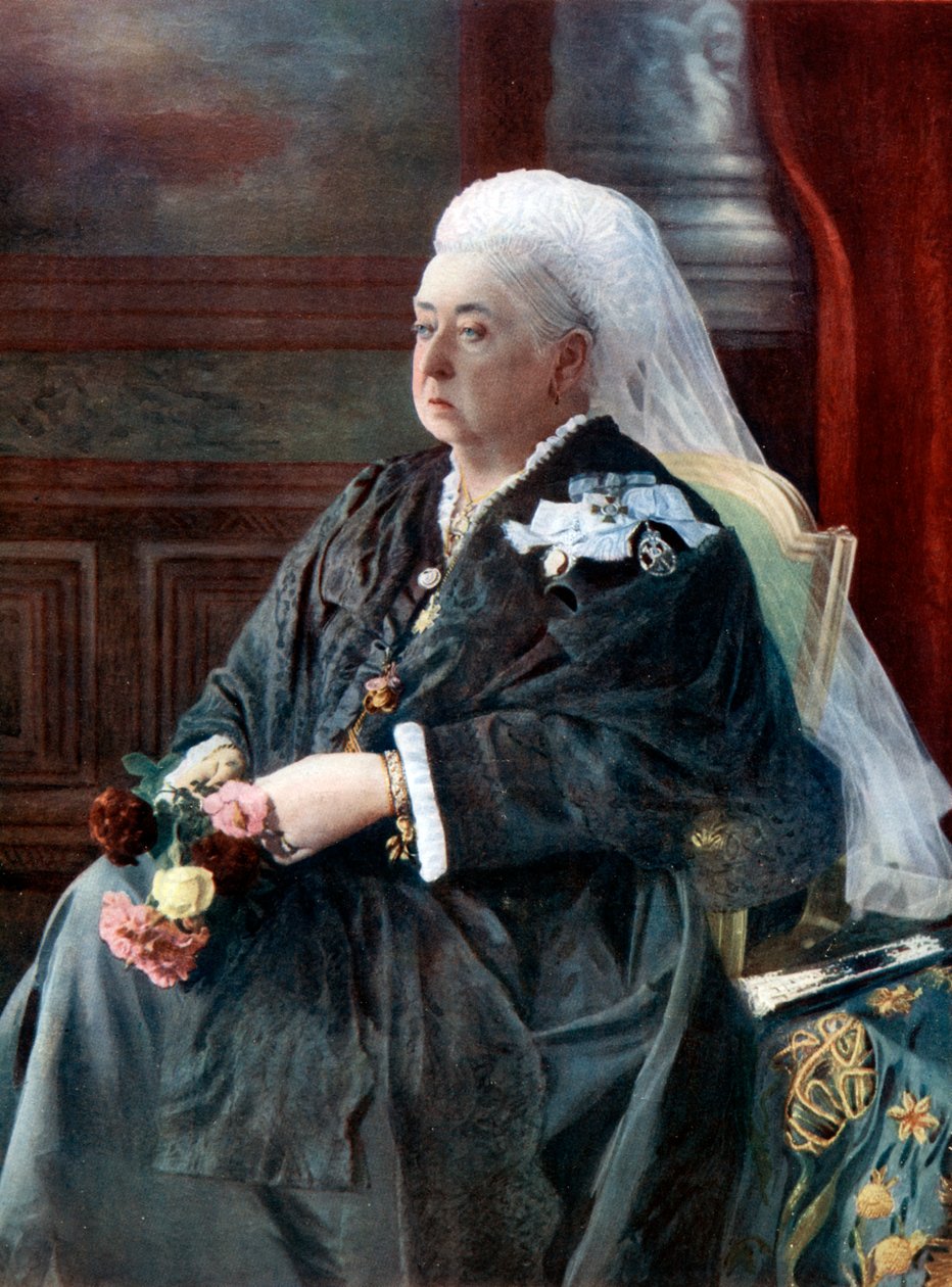Kuningatar Victoria, 1800-luvun loppu, 1900-luku. tekijältä Hughes and Mullins