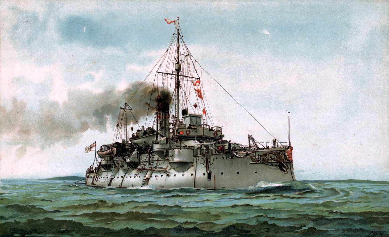 S.M. Küstenpanzerschiff Frithjof tekijältä Hugo Graf
