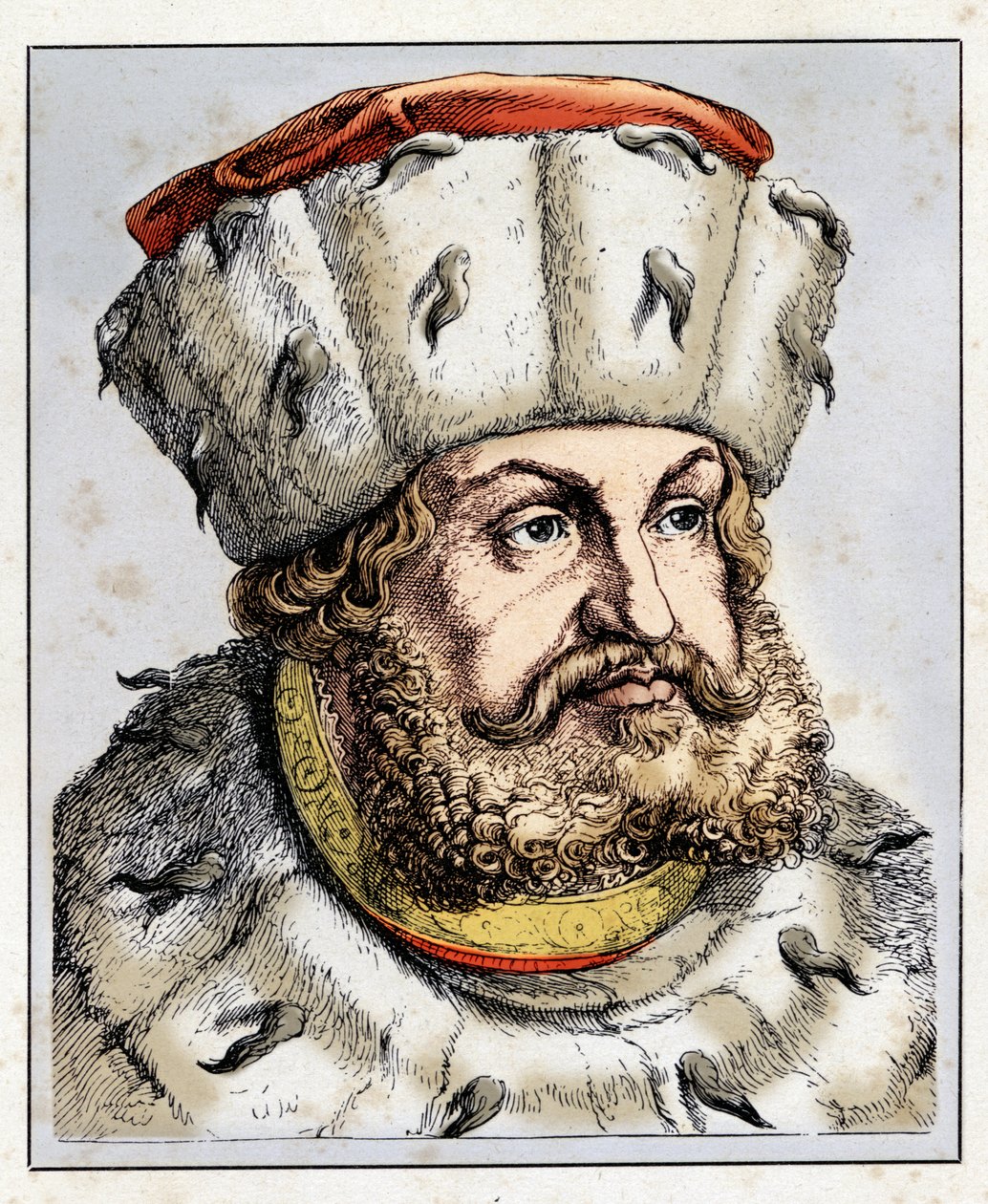 Frederic III de Saxe - Saksin Fredrik III (1463-1525). tekijältä Hugo Bürkner