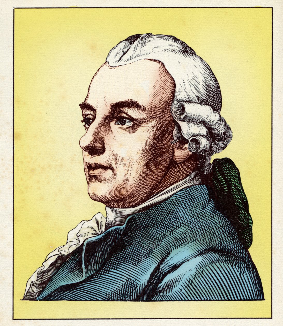 Gotthold Ephraim LESSING (22. tammikuuta 1729 - 15. helmikuuta 1781) tekijältä Hugo Bürkner