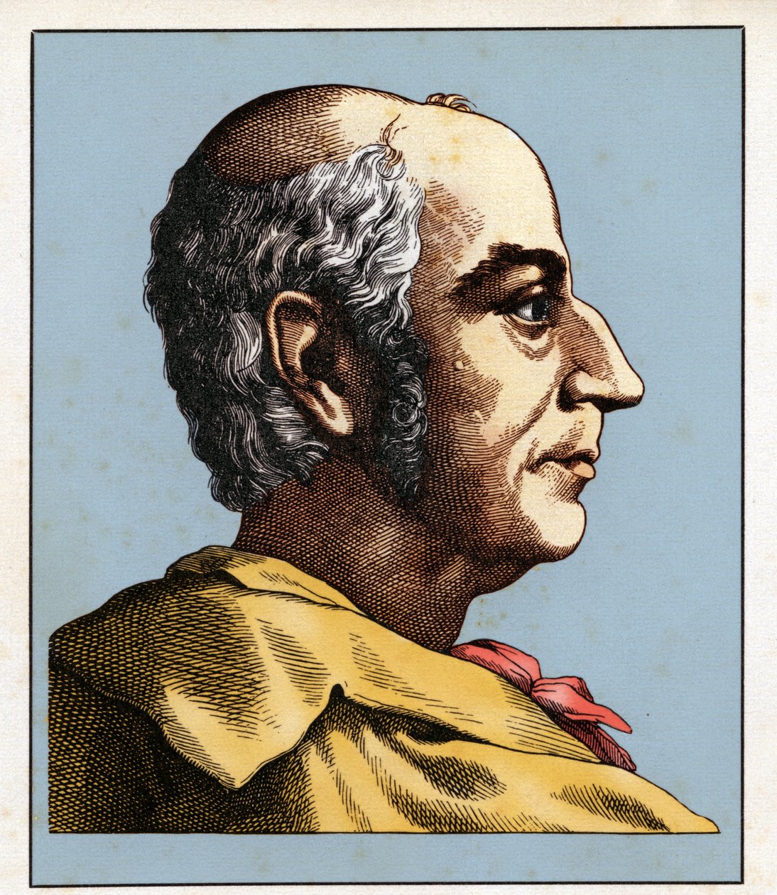 Johann Heinrich JUNG-STILLING (12.9.1740-2.4.1817) 1854 (kaiverrus) tekijältä Hugo Bürkner