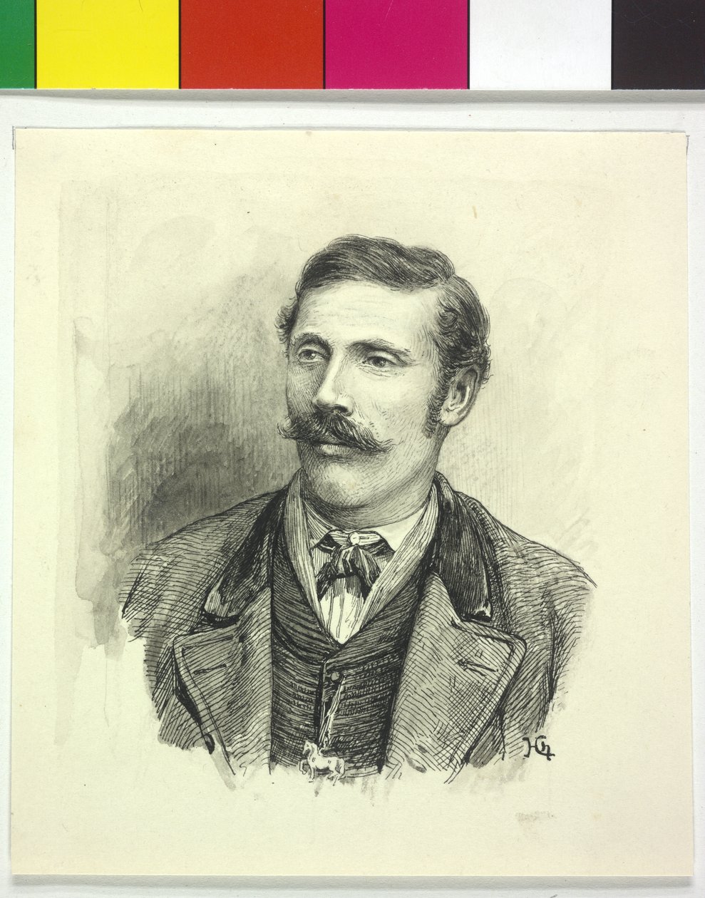 Luostaripiirustus mustalla Kirjoita saksalainen von Carinthia tekijältä Hugo Charlemont