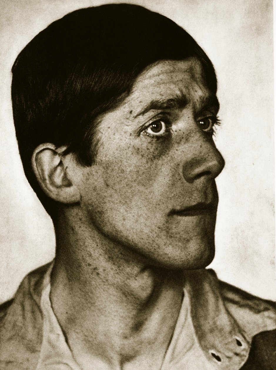 Oskar Kokoschka (seepiakuva) tekijältä Hugo Erfurth