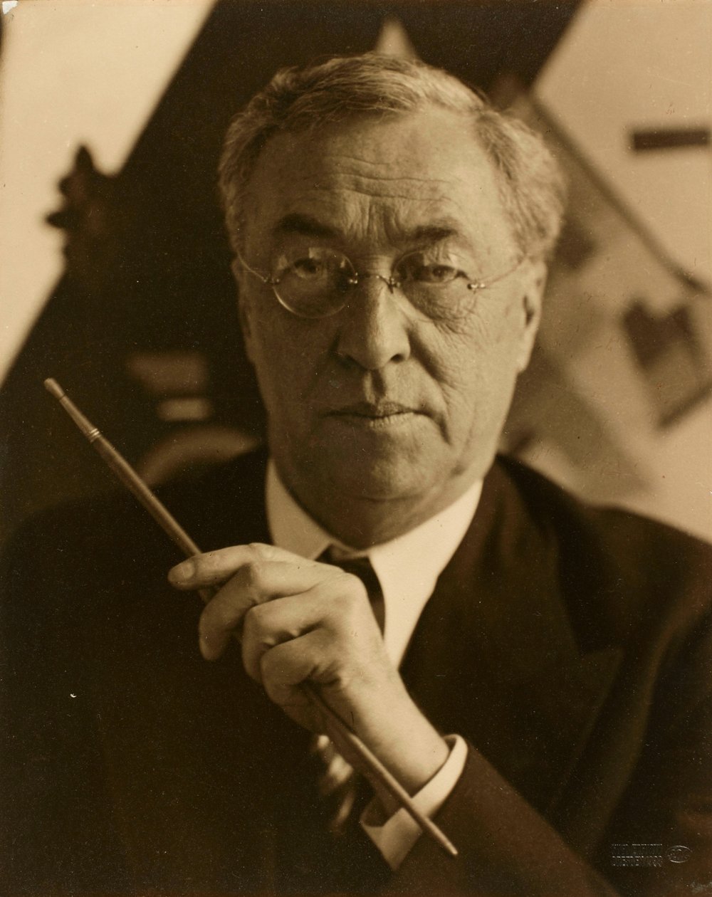 Taiteilija Wassily Kandinskyn muotokuva 1866-1944. tekijältä Hugo Erfurth