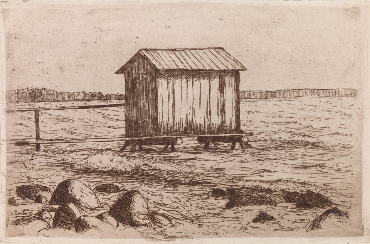 Uimakoppi tekijältä Hugo Simberg