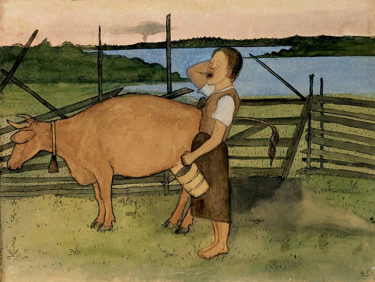 Aamulypsy tekijältä Hugo Simberg