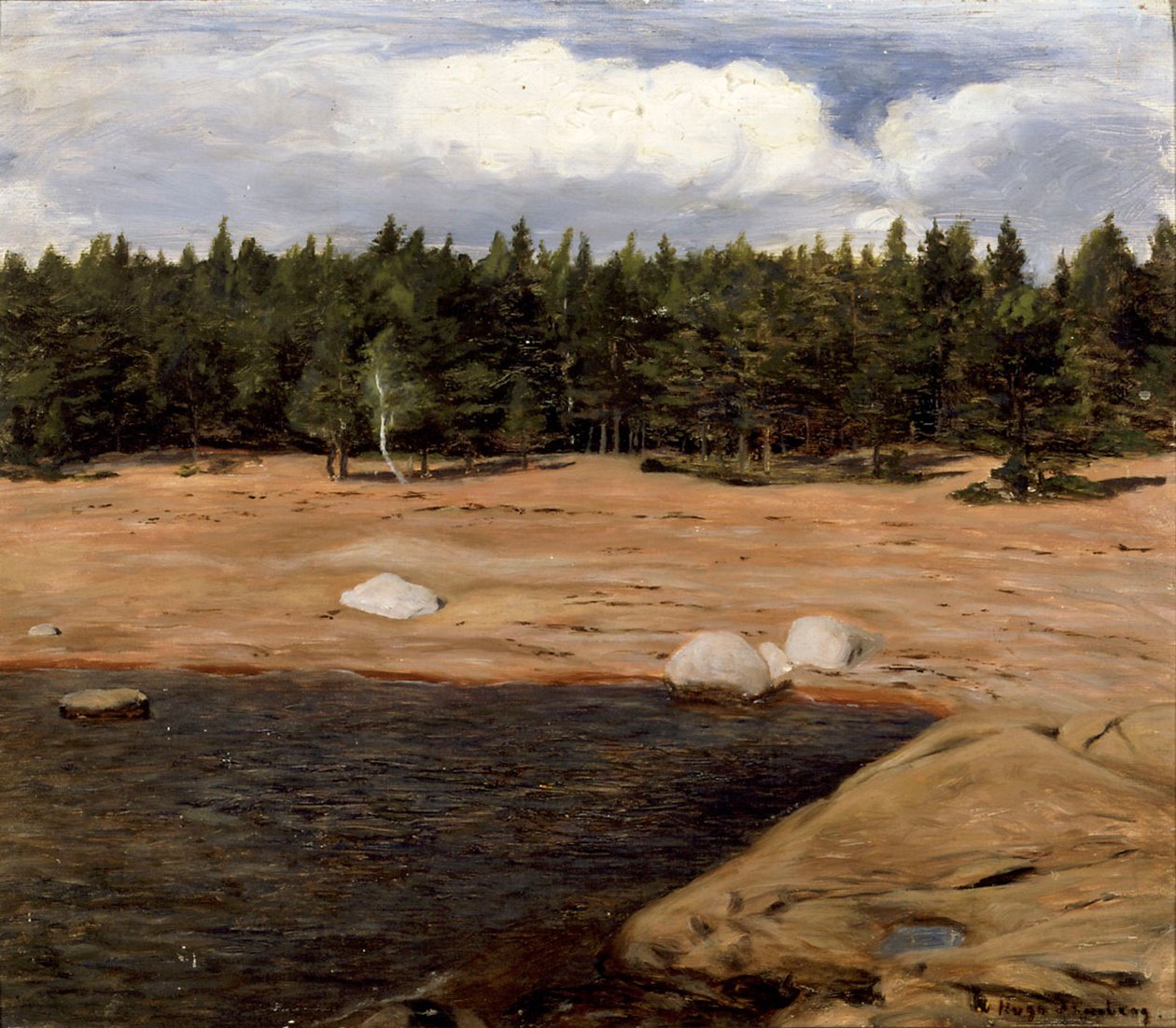 Ranta, Niemenlautta tekijältä Hugo Simberg