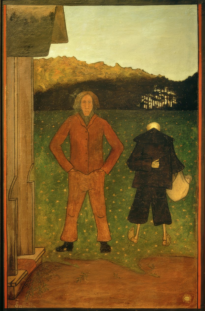 Tod ja Bauer tekijältä Hugo Simberg