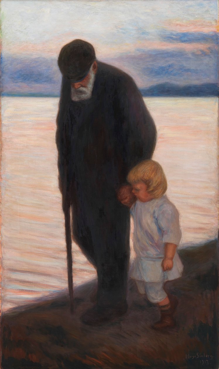 Iltaa kohti tekijältä Hugo Simberg