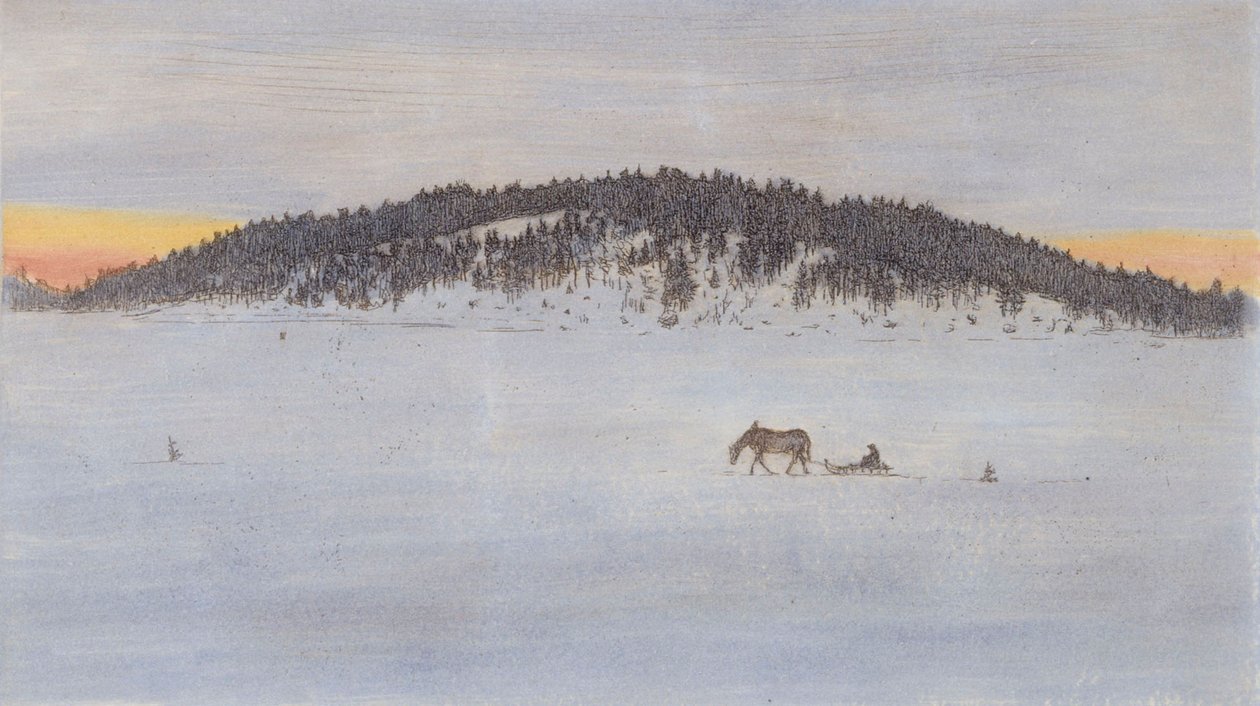 Talvitie I tekijältä Hugo Simberg