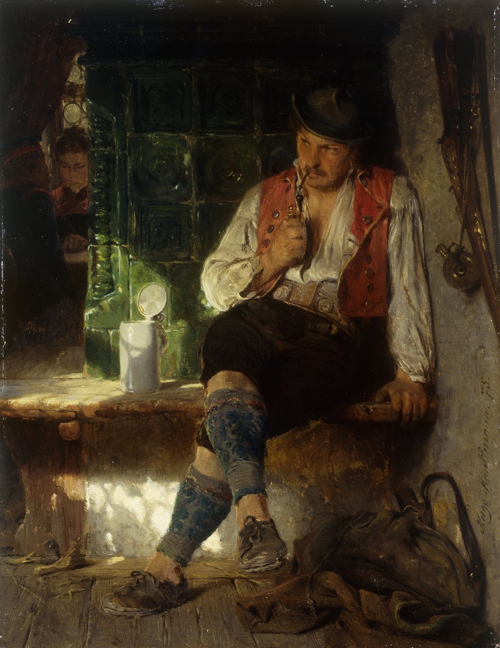 Tavernakohtaus, 1875 tekijältä Hugo Wilhelm Kauffman