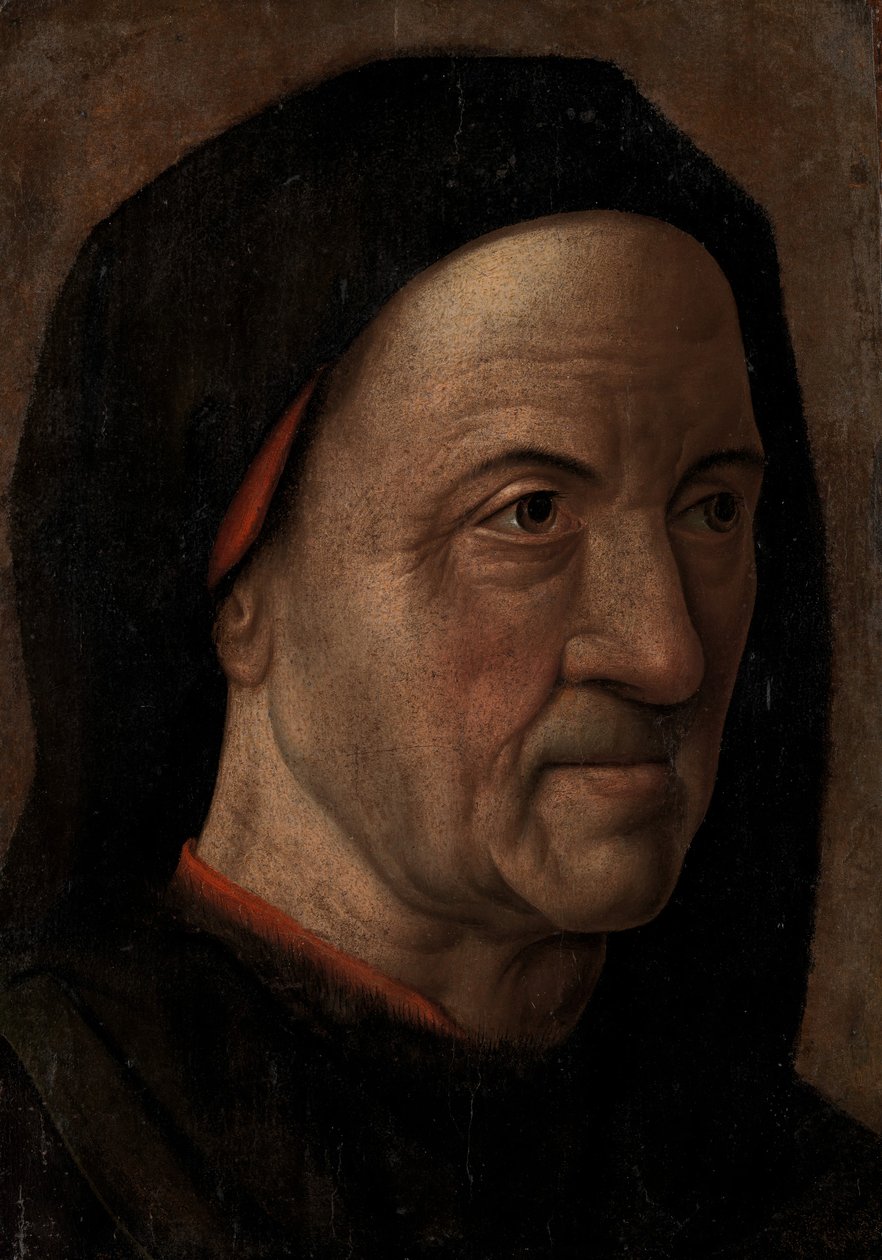 Vanhan miehen muotokuva, n. 1470-75. tekijältä Hugo van der Goes