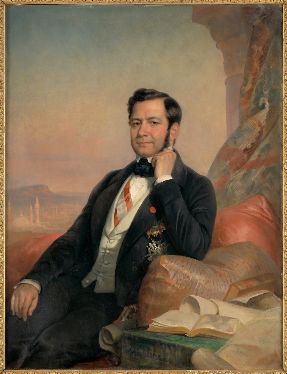 Ferdinand de Lessepsin muotokuva tekijältä Hugues Foureau