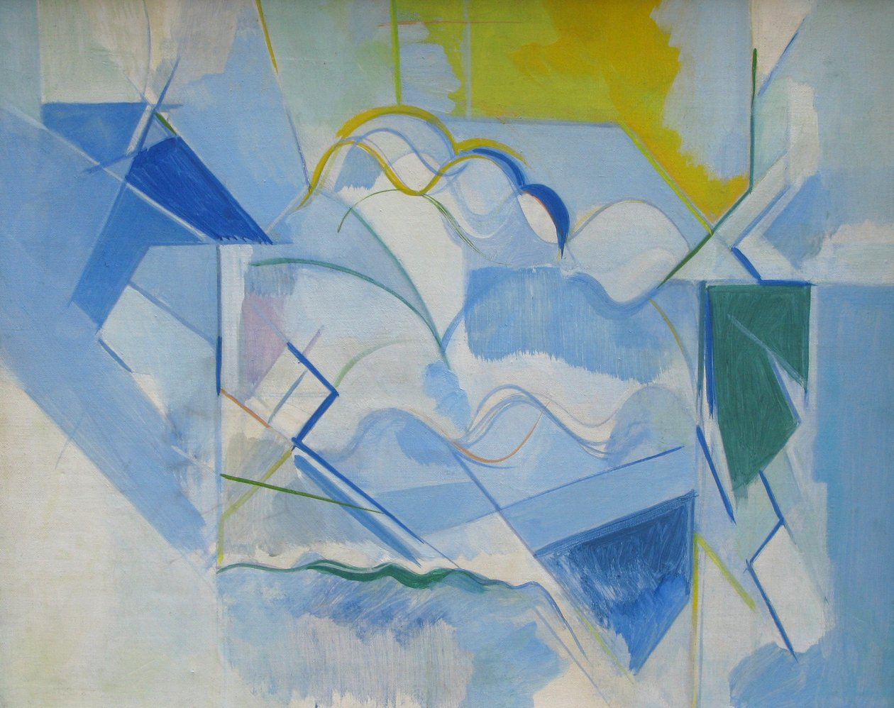 Smoke No. 1, n. 1942 (öljy kankaalle) tekijältä Humphrey Jennings