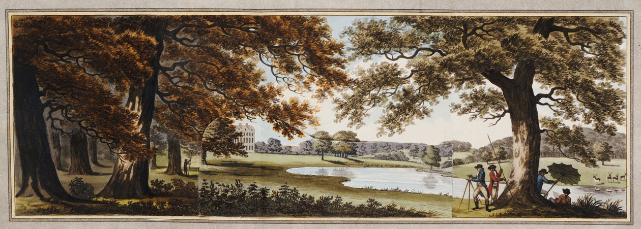 Luonnoksia ja vihjeitä maisemapuutarhasta, 1794 tekijältä Humphry Repton