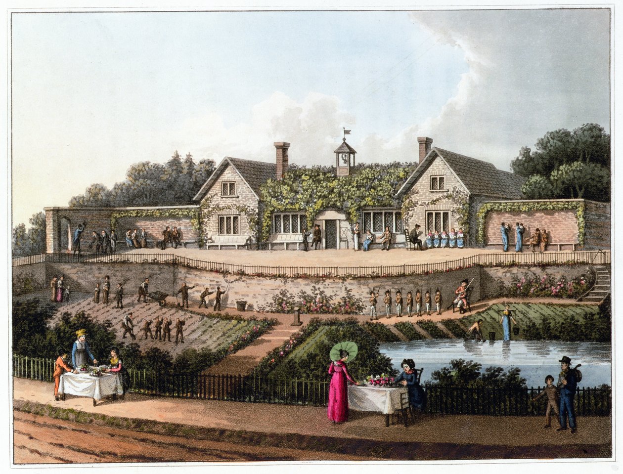 "Työtalo", 1816 tekijältä Humphry Repton