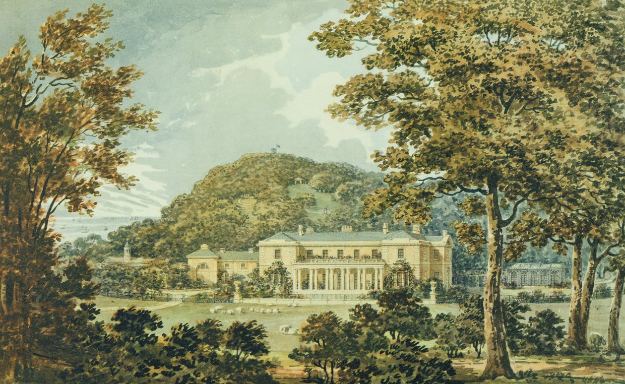 Etelärintama itärintamalla perspektiivissä, Antony Housen punaisesta kirjasta, n. 1812 tekijältä Humphry Repton