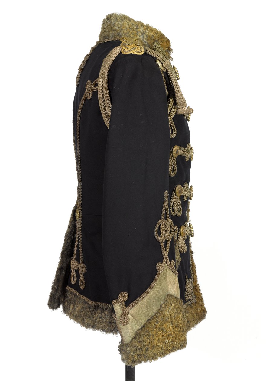 Pelisse, 3. Zieten Hussars, HRH The Duke of Connaught, ennen 1914 (pelisse) tekijältä Hungarian School