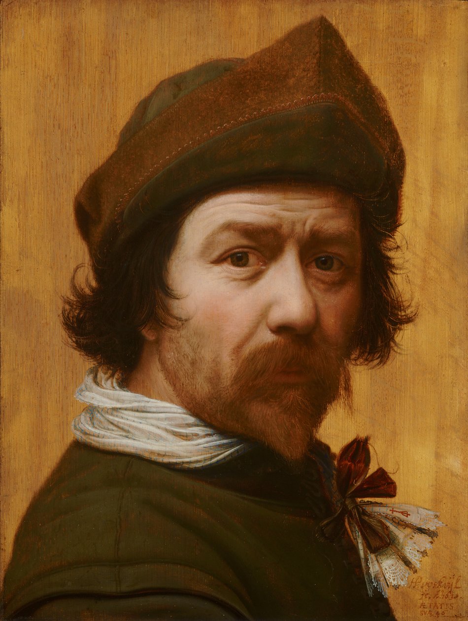 Omakuva, 1638. tekijältä Huygh Pietersz. Voskuyl