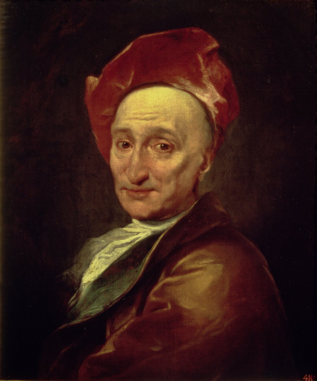 Bernard Le Bovierin muotokuva, sieur de Fontenellen (1657-1757) tekijältä Hyacinthe Francois Rigaud