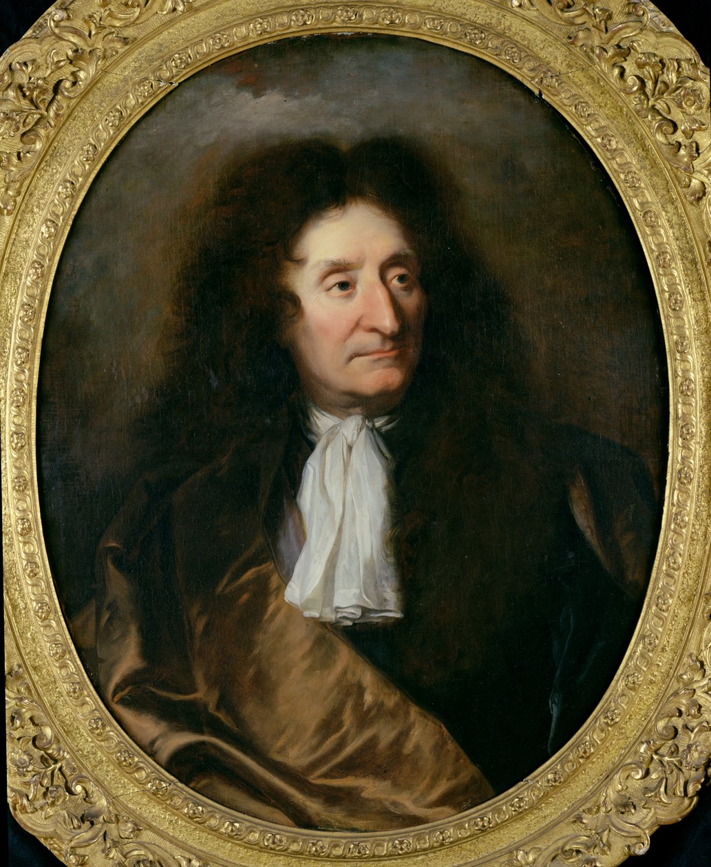 Jean de La Fontainen (1621-95) muotokuva tekijältä Hyacinthe Francois Rigaud