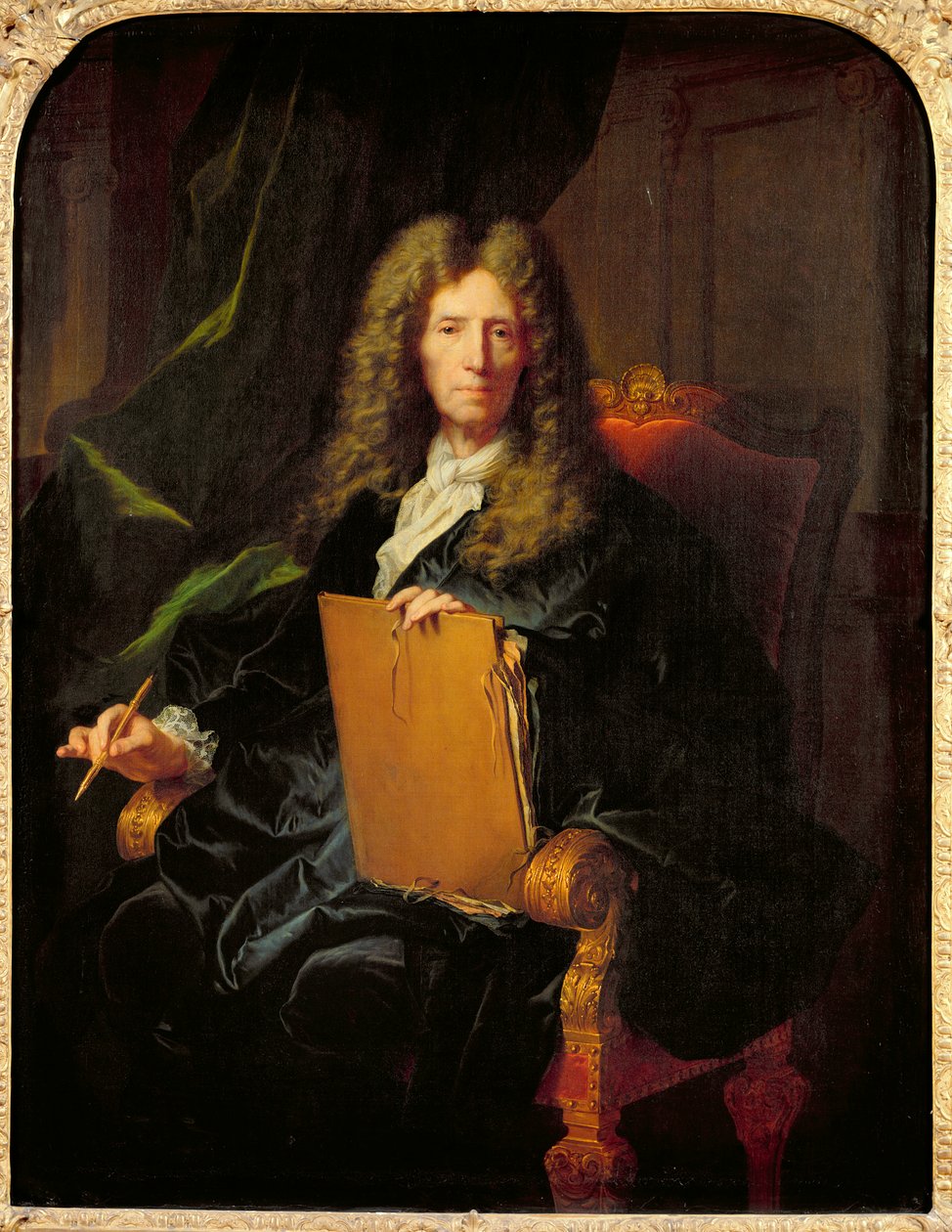 Pierre Mignardin (1610-95) muotokuva n. 1690 tekijältä Hyacinthe Francois Rigaud