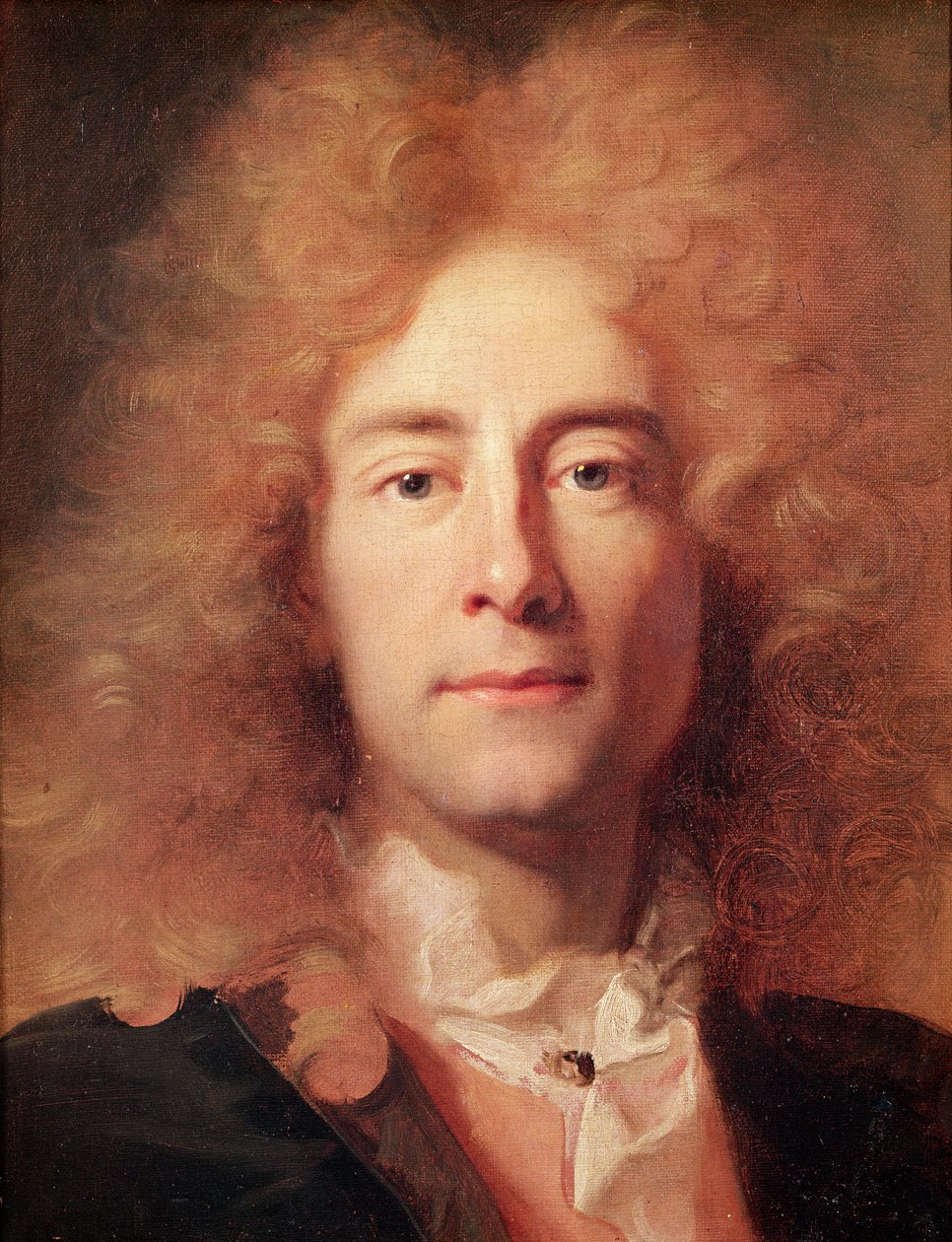 Tuntemattoman miehen muotokuva tekijältä Hyacinthe Francois Rigaud