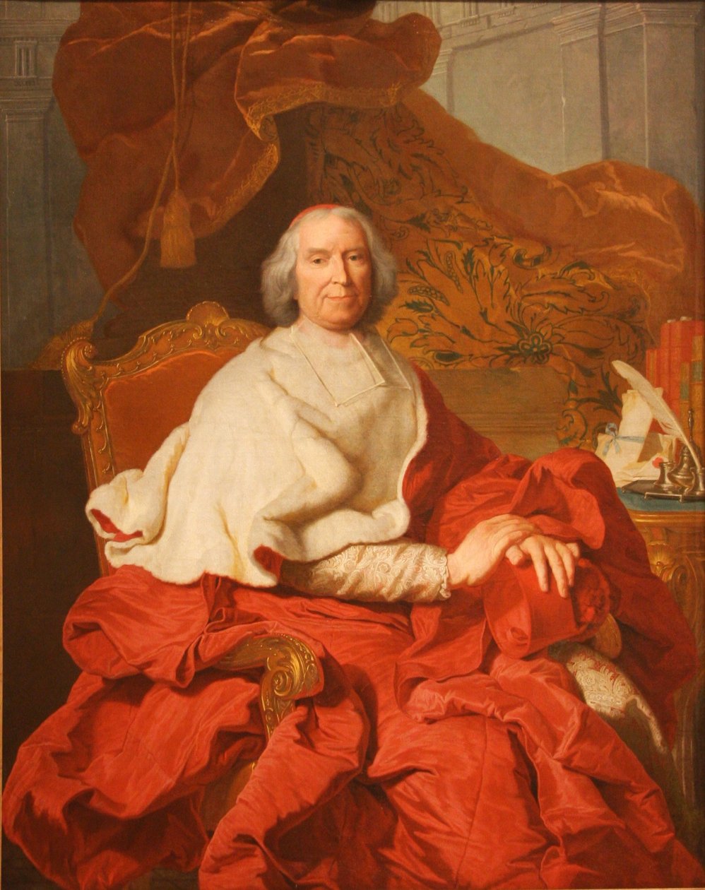 Kardinaali de Fleury tekijältä Hyacinthe Francois Rigaud