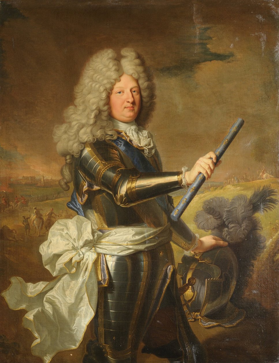 Louis de France, Dauphin (1661-1711), joka tunnetaan nimellä Grand Dauphin tekijältä Hyacinthe Francois Rigaud