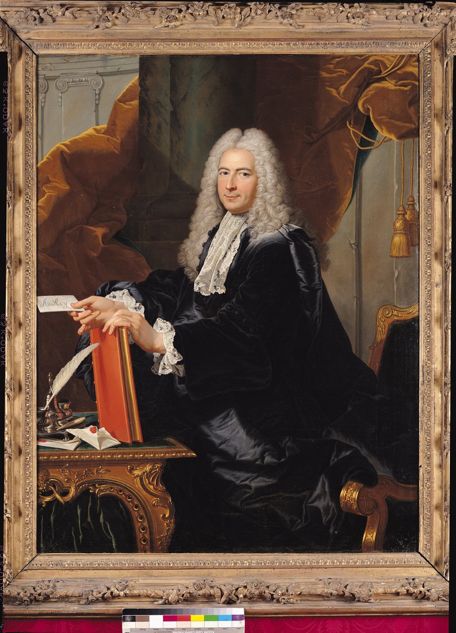 Muotokuva Philibert Orrysta (1689-1747) tekijältä Hyacinthe Francois Rigaud