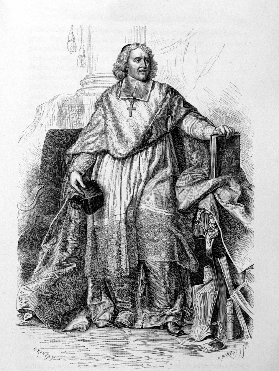 Kaiverrettu muotokuva Jacques-Benigne (Jacques Benigne) Bossuetista, Meaux