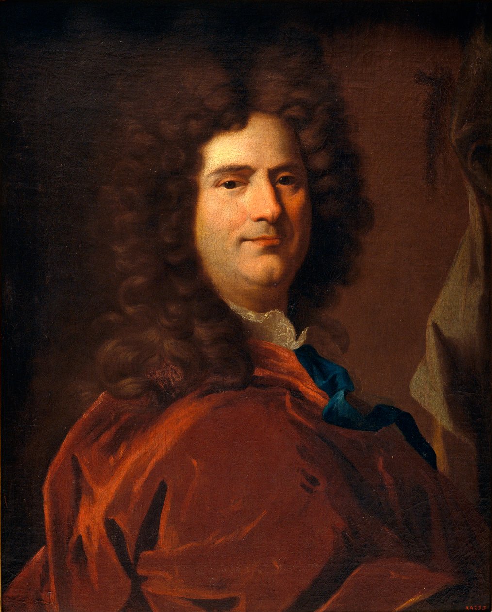 Omakuva - Omakuva - Hyacinthe Francois Honore Rigaudin (1659-1743) maalaus - noin 1705 - Öljy kankaalle - 65,5x53,5 - Museu Nacional d