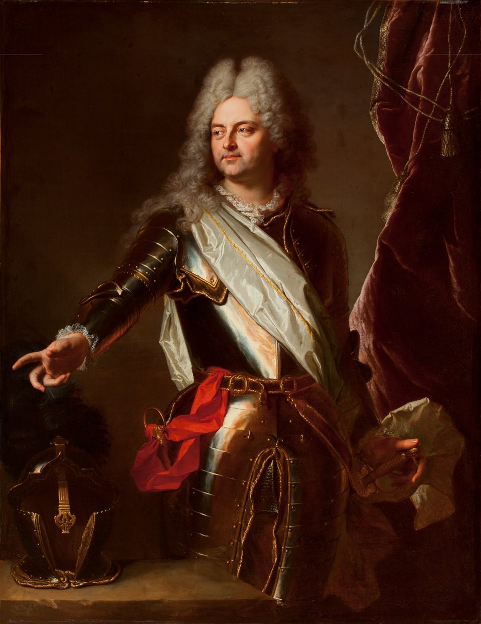 Charles-Auguste dAllonville, Marquis de Louville tekijältä Hyacinthe Francois Rigaud