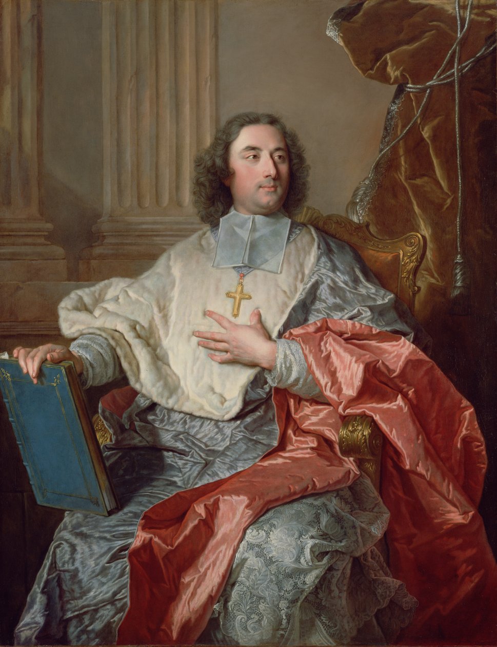 Charles de Saint-Albin, Cambrain arkkipiispa, 1723 tekijältä Hyacinthe Francois Rigaud