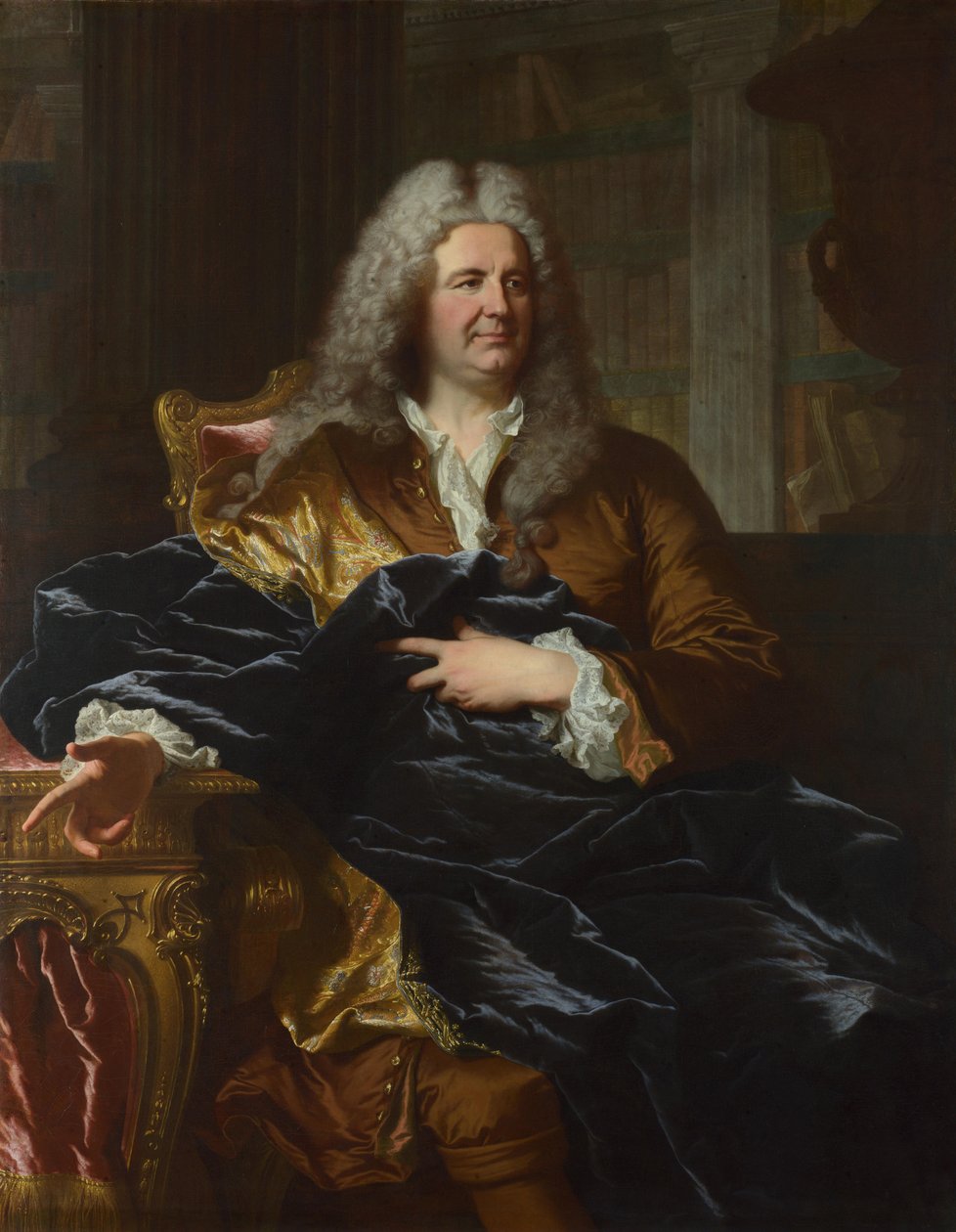 Antoine Parisin muotokuva, 1724 tekijältä Hyacinthe Francois Rigaud