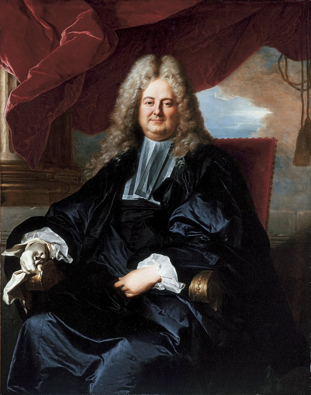 Muotokuva Barthélémy Jean-Claude Pupilista tekijältä Hyacinthe Francois Rigaud
