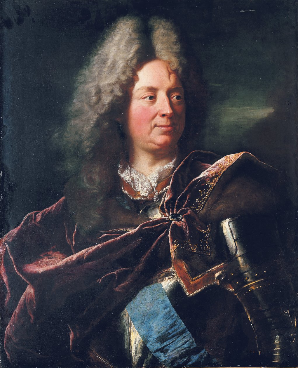 Antinin herttuan Louis Antoine de Pardaillan de Gondrinin muotokuva tekijältä Hyacinthe Francois Rigaud