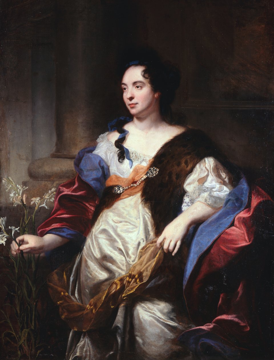 Marie Cadennen muotokuva, Desjardinsin vaimo (1640-94), 1684 tekijältä Hyacinthe Francois Rigaud