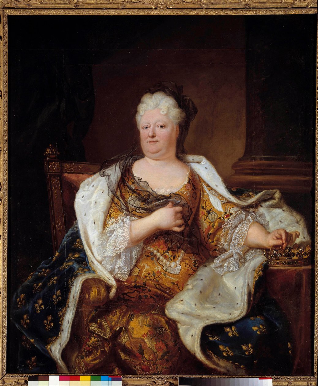 Prinsessa Palatine Charlotte Elisabeth de Bavieren muotokuva tekijältä Hyacinthe Francois Rigaud