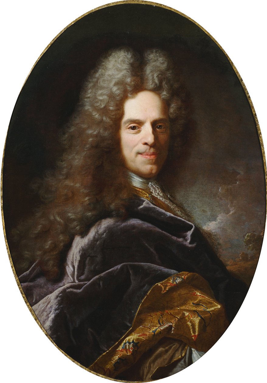 Stefano Gentilen muotokuva tekijältä Hyacinthe Francois Rigaud
