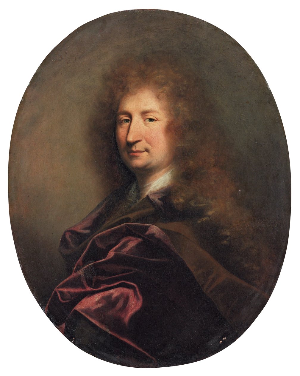 Herrasmiehen muotokuva tekijältä Hyacinthe Francois Rigaud
