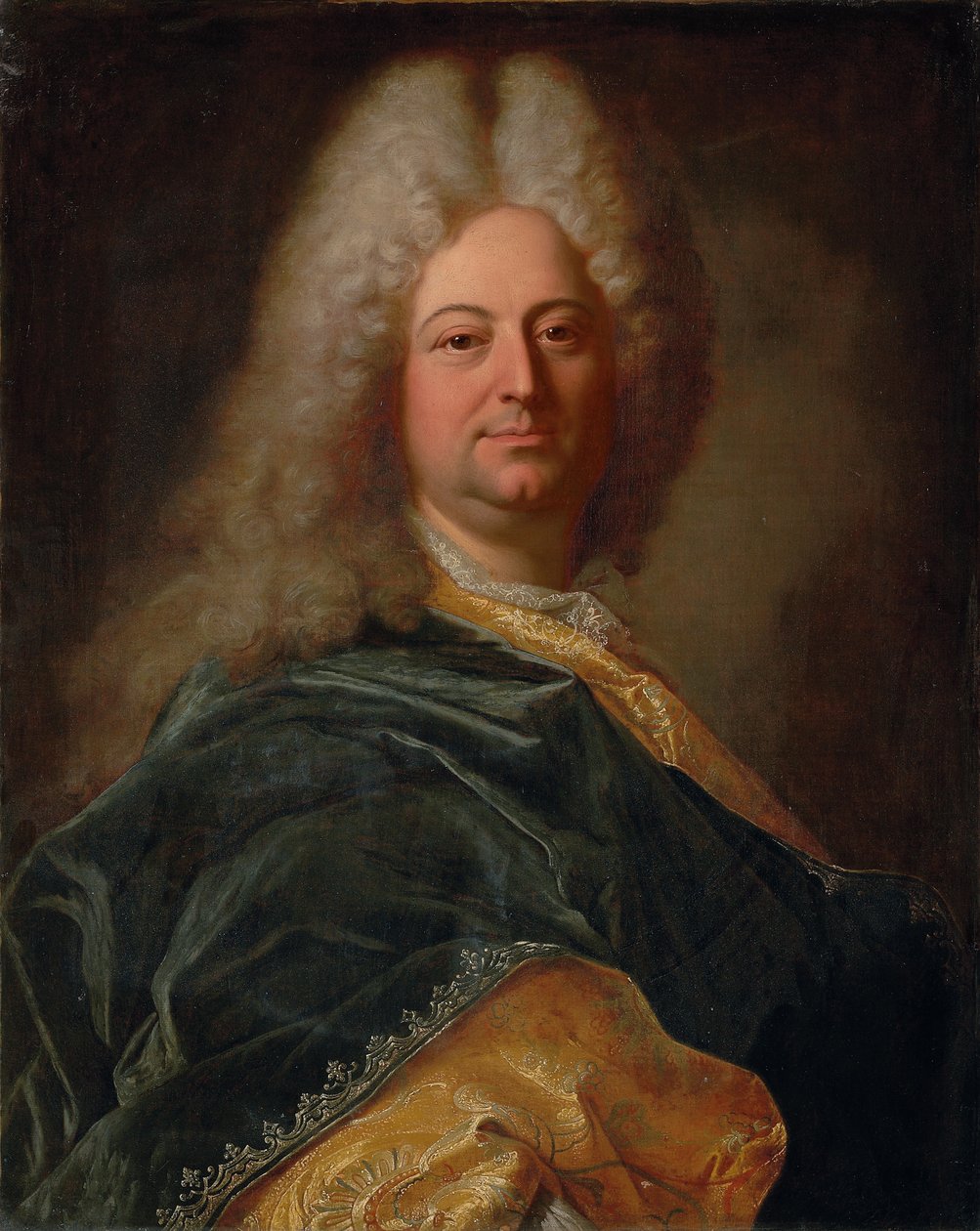 Marquis de la Mesangeren muotokuva tekijältä Hyacinthe Francois Rigaud