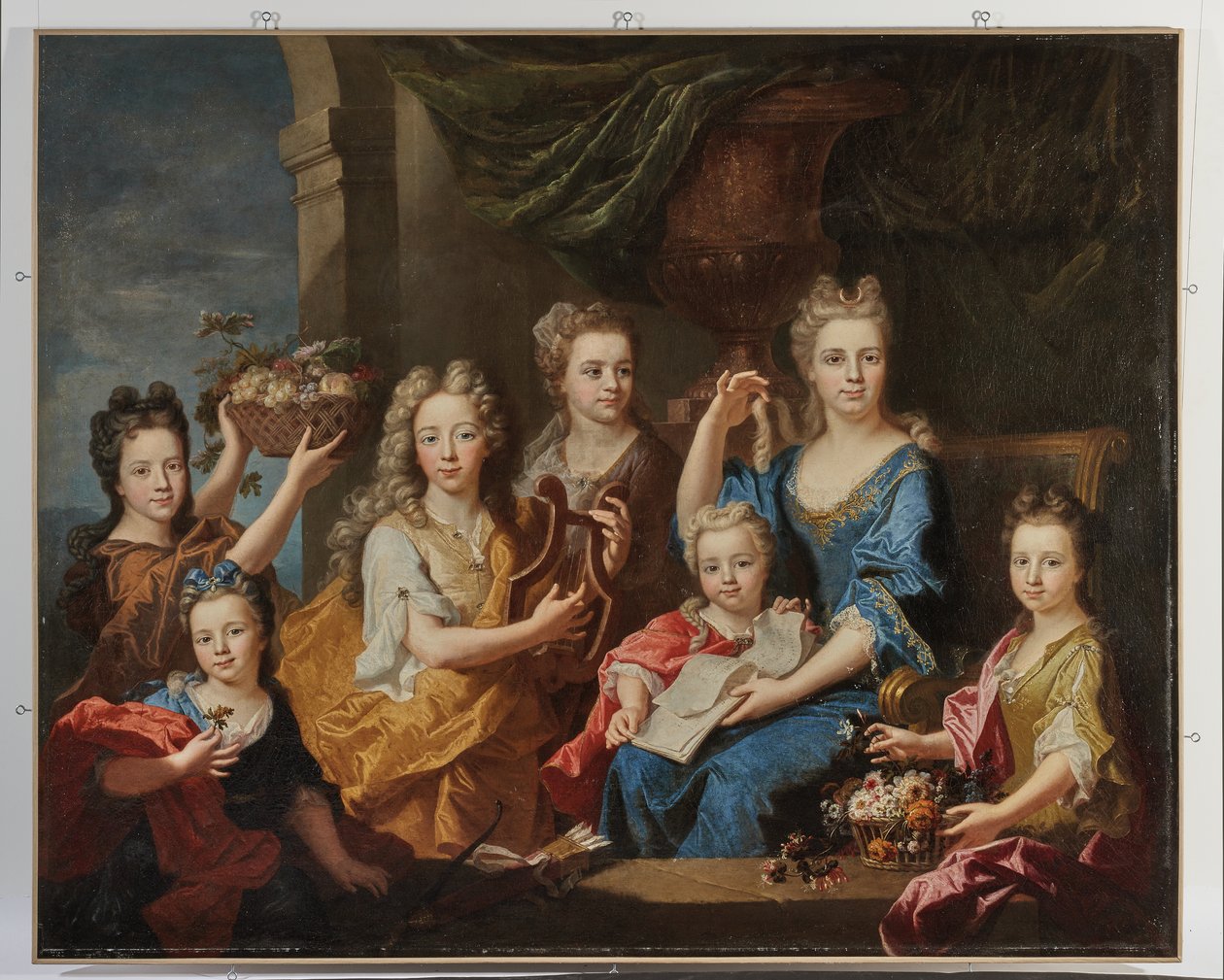 M. Bouette de Blémurin lasten muotokuva, 1703 tekijältä Hyacinthe Francois Rigaud