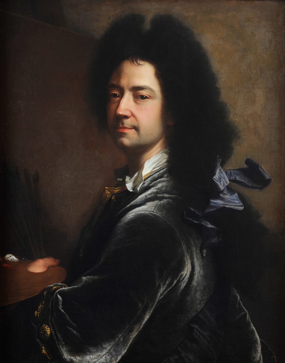 Omakuva, 1727. tekijältä Hyacinthe Francois Rigaud